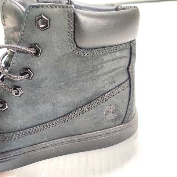 Timberland Londyn 6" Leather Black Chukka Nubuck Ankle Women Hi-Top Boots Sz 8.5 - Picture 6 of 12
